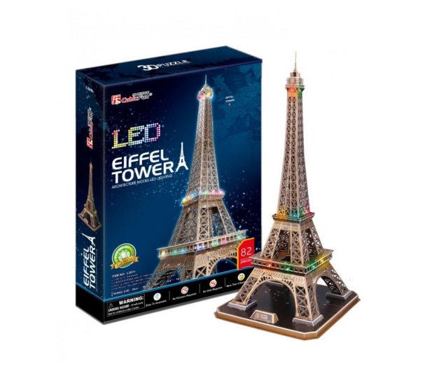 CUBICFUN Puzzle 3D Wieża Eiffla TOYCUB L091H - 549042 - zdjęcie
